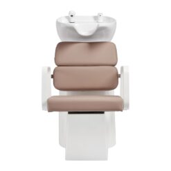 Kampaamon pesupaikka Porto, valkoinen–beige Kampaamon pesupaikka Porto, valkoinen–beige