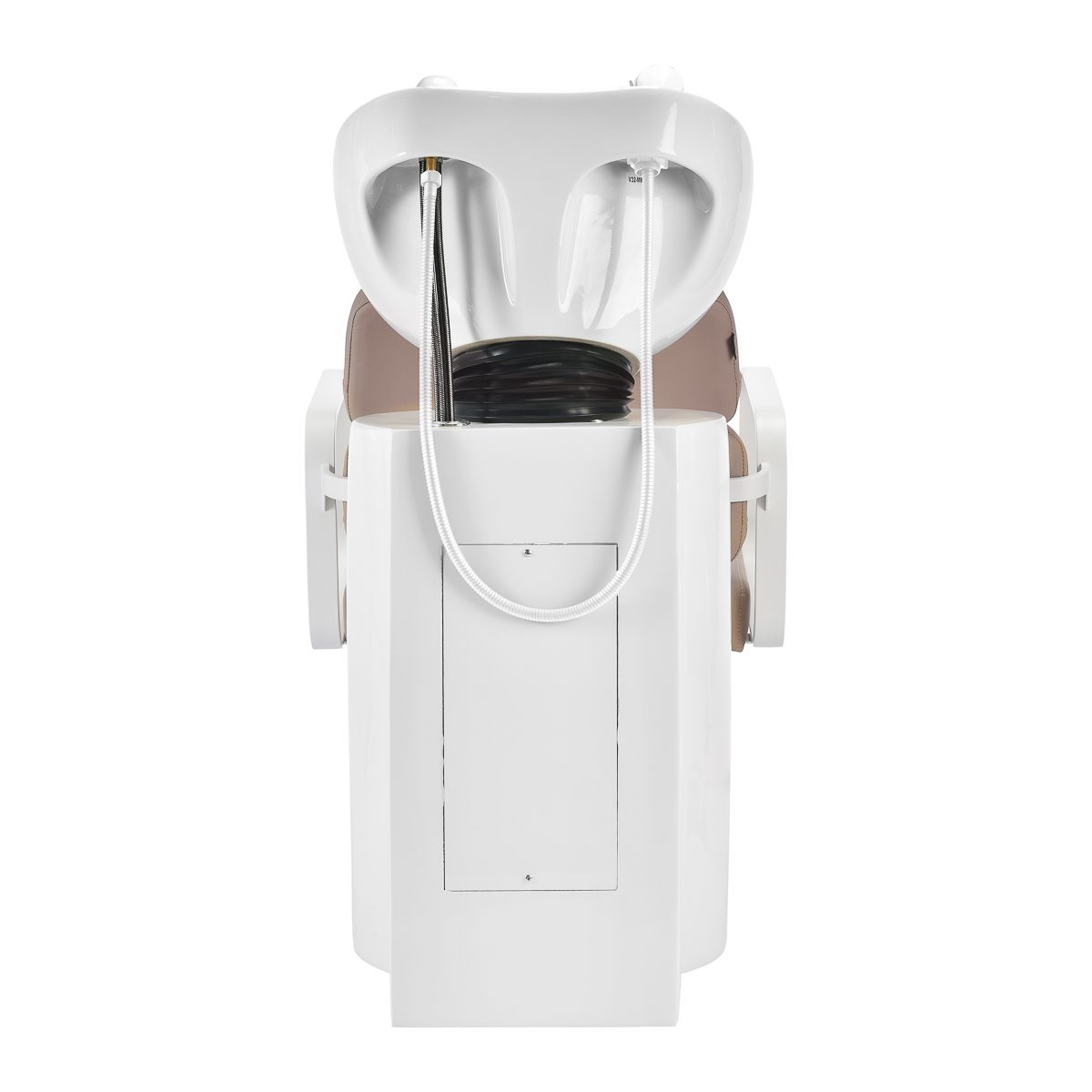 Kampaamon pesupaikka Porto, valkoinen–beige Kampaamon pesupaikka Porto, valkoinen–beige