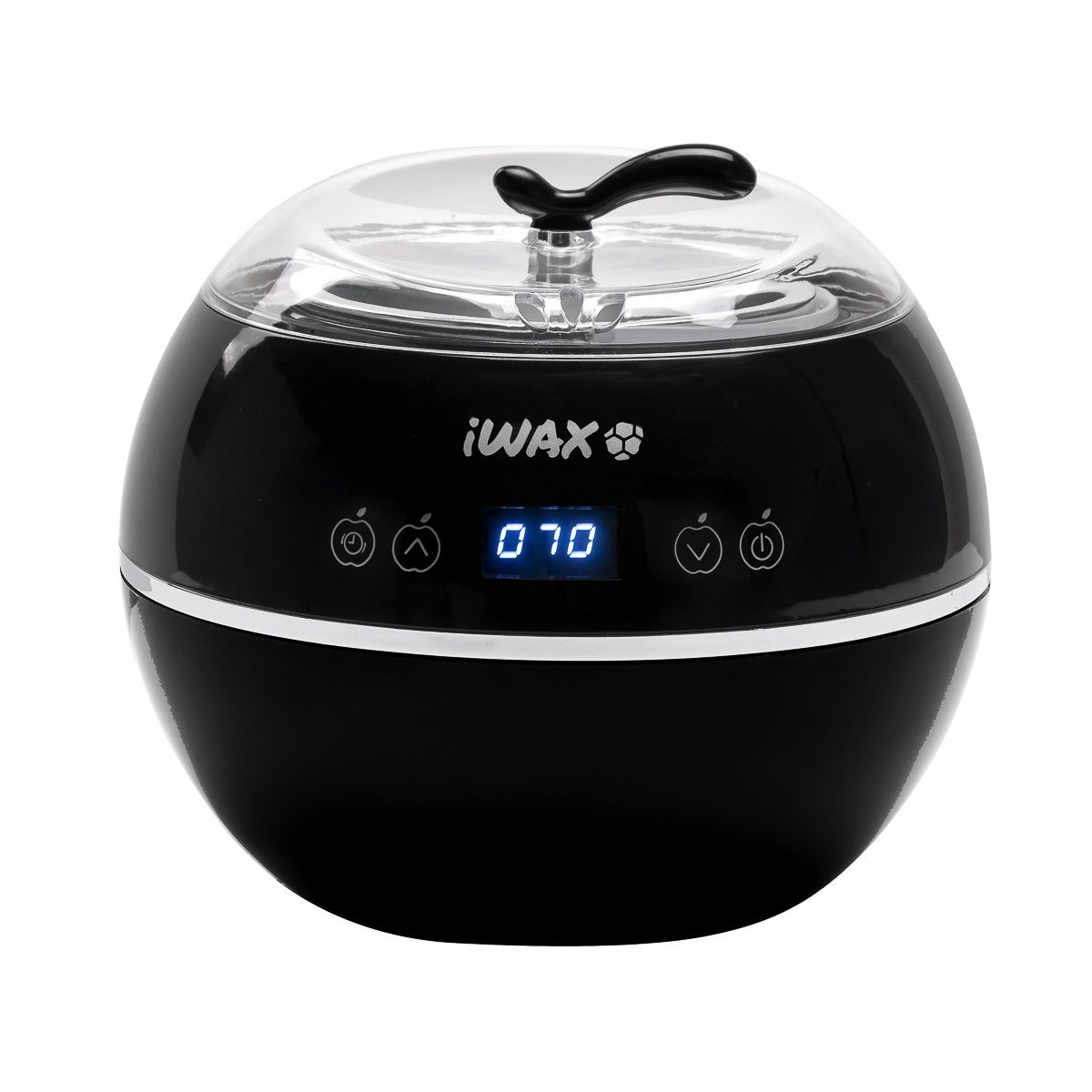 Vahalämmitin iWax, 500 ml purkille, 100 W, musta Vahalämmitin iWax, 500 ml purkille, 100 W, musta