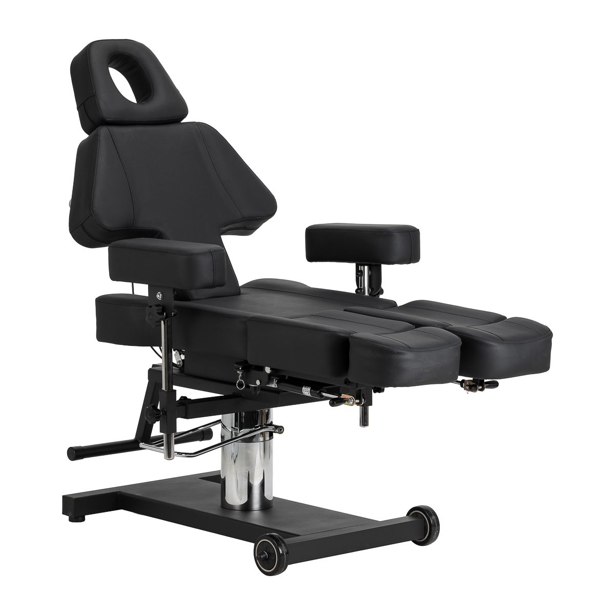 Tatuointituoli Pro Ink 605, hydraulinen korkeudensäätö, musta Tatuointituoli Pro Ink 605, hydraulinen korkeudensäätö, musta