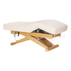 SPA-hoitotuoli Sillon Siesta, kermanvaalea, vaaleanruskea jalusta. SPA-hoitotuoli Sillon Siesta, kermanvaalea, vaaleanruskea jalusta.