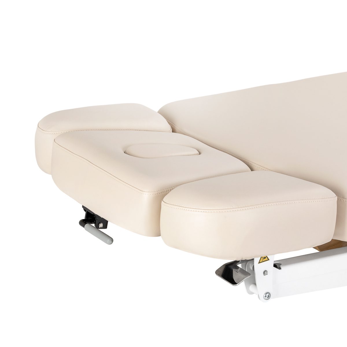 SPA-hoitopöytä Sillon Relax, kermanvaalea, vaaleanruskea jalusta SPA-hoitopöytä Sillon Relax, kermanvaalea, vaaleanruskea jalusta
