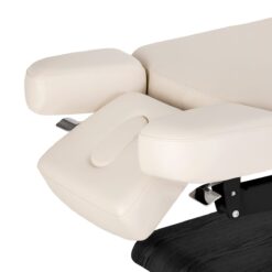 SPA-hoitopöytä Sillon Relax, kermanvaalea, musta jalusta SPA-hoitopöytä Sillon Relax, kermanvaalea, musta jalusta