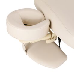 SPA-hoitopöytä Sillon Comfort, kermanvaalea, vaaleanruskea jalusta SPA-hoitopöytä Sillon Comfort, kermanvaalea, vaaleanruskea jalusta