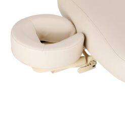 SPA-hoitopöytä Sillon Comfort, kermanvaalea, vaaleanruskea jalusta SPA-hoitopöytä Sillon Comfort, kermanvaalea, vaaleanruskea jalusta