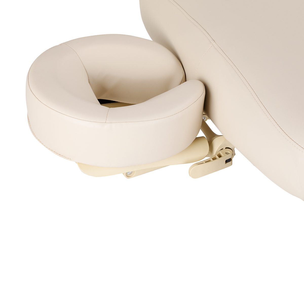 SPA-hoitopöytä Sillon Comfort, kermanvaalea, vaaleanruskea jalusta SPA-hoitopöytä Sillon Comfort, kermanvaalea, vaaleanruskea jalusta