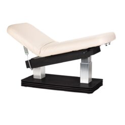 SPA-hoitopöytä Sillon Comfort, kermanvaalea, musta jalusta SPA-hoitopöytä Sillon Comfort, kermanvaalea, musta jalusta