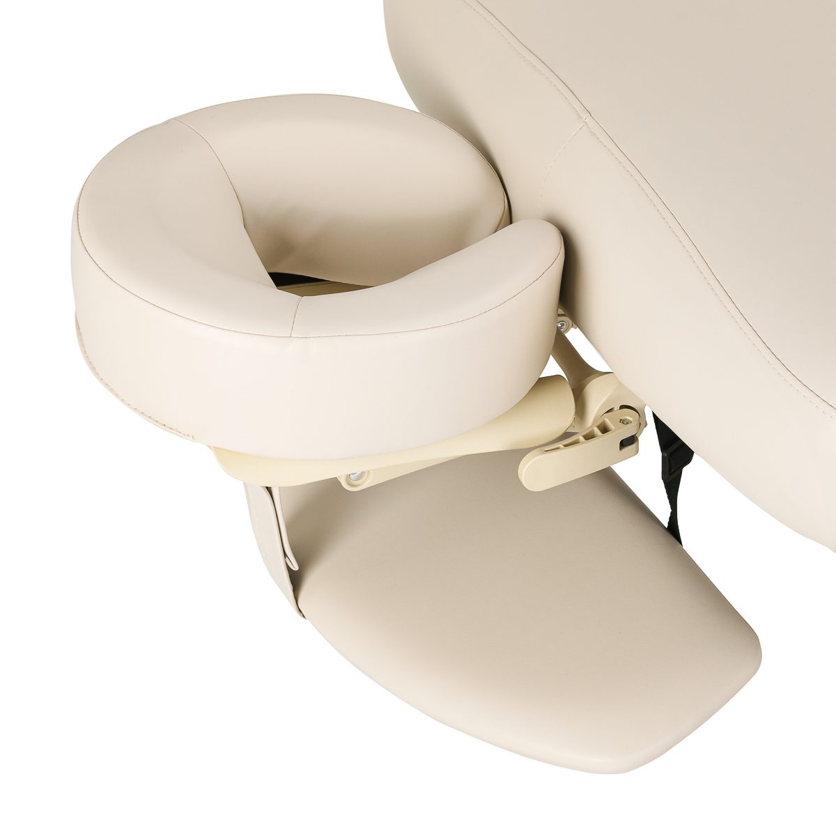 SPA-hoitopöytä Sillon Comfort, kermanvaalea, musta jalusta SPA-hoitopöytä Sillon Comfort, kermanvaalea, musta jalusta