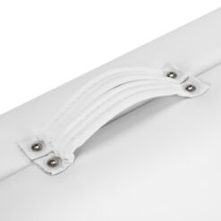 Puinen kokoontaitettava hierontapöytä BALANCE Lux, 3-osainen, 190×70 cm – Valkoinen Puinen kokoontaitettava hierontapöytä BALANCE Lux, 3-osainen, 190x70 cm – Valkoinen