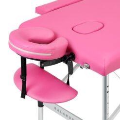 Alumiininen kokoontaitettava hierontapöytä BALANCE, 2-osainen – Pinkki Alumiininen kokoontaitettava hierontapöytä BALANCE, 2-osainen – Pinkki