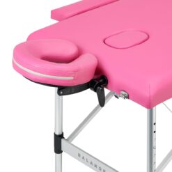 Alumiininen kokoontaitettava hierontapöytä BALANCE, 2-osainen – Pinkki Alumiininen kokoontaitettava hierontapöytä BALANCE, 2-osainen – Pinkki