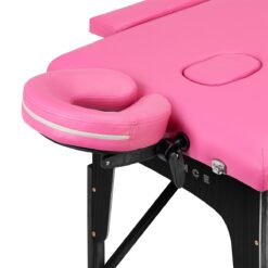 Puinen kokoontaitettava hierontapöytä BALANCE, 2-osainen – Pinkki/Musta Puinen kokoontaitettava hierontapöytä BALANCE, 2-osainen – Pinkki/Musta