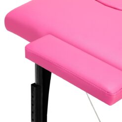 Puinen kokoontaitettava hierontapöytä BALANCE, 2-osainen – Pinkki/Musta Puinen kokoontaitettava hierontapöytä BALANCE, 2-osainen – Pinkki/Musta