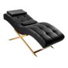 Ripsienhoitotuoli Sillon Corona, musta, kultainen jalusta Ripsienhoitotuoli Sillon Alba, musta, kultainen jalusta