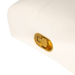 Ripsienhoitotuoli Sillon Umbra, valkoinen, kultainen jalusta Ripsienhoitotuoli Sillon Umbra, valkoinen, kultainen jalusta