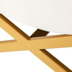 Ripsienhoitotuoli Sillon Umbra, valkoinen, kultainen jalusta Ripsienhoitotuoli Sillon Umbra, valkoinen, kultainen jalusta