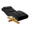 Ripsienhoitotuoli Sillon Umbra, valkoinen, kultainen jalusta Ripsienhoitotuoli Sillon Corona, musta, kultainen jalusta