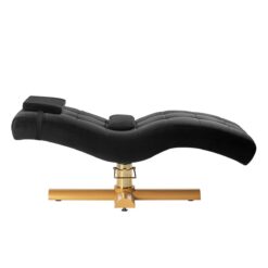 Ripsienhoitotuoli Sillon Corona, musta, kultainen jalusta Ripsienhoitotuoli Sillon Corona, musta, kultainen jalusta