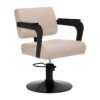 Kampaamotuoli Vitoria, ruskea Kampaamotuoli Jet Latte, beige
