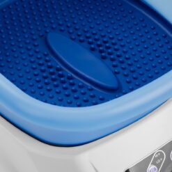 Pedikyyrisetti Azzurro: jalkakylpyallas hieronnalla ja hoitovaunu, musta Pedikyyrisetti Azzurro: jalkakylpyallas hieronnalla ja hoitovaunu, musta