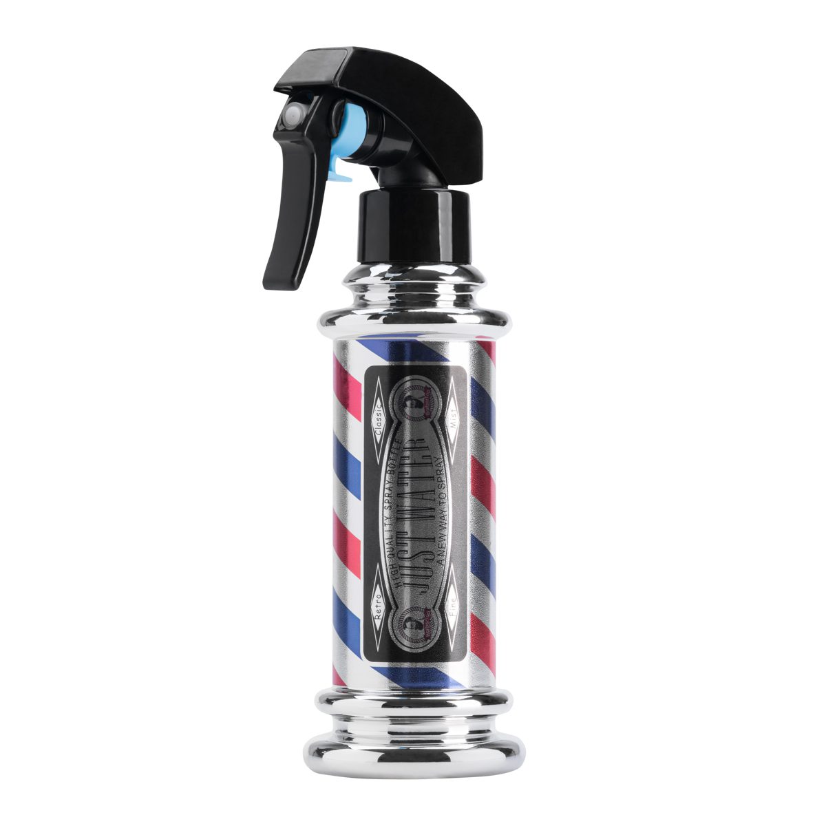 Suihkepullo Barber A-12, hopea, 300 ml Suihkepullo Barber A-12, hopea, 300 ml
