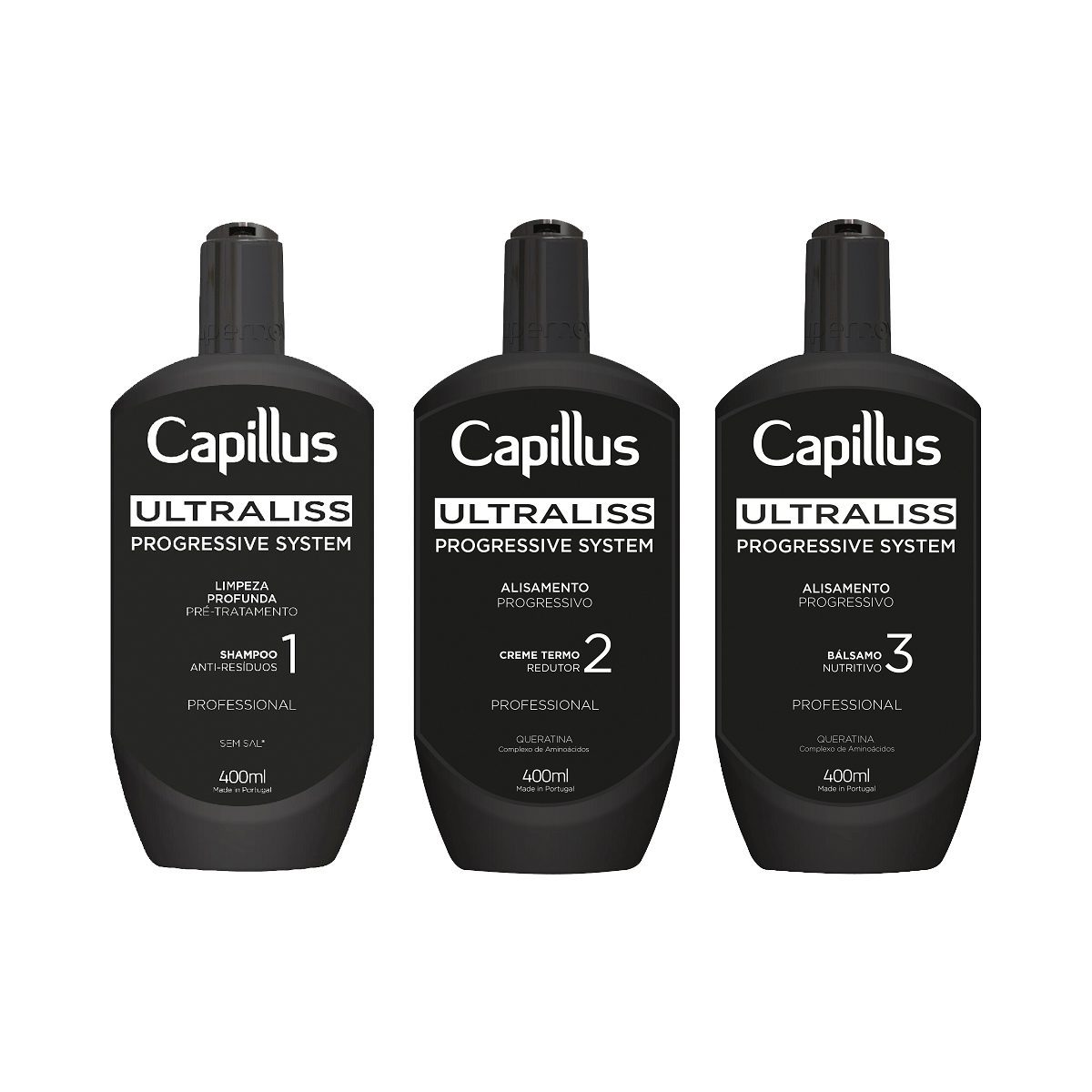Capillus Ultraliss Nanoplastia – nanoplastia hoitosetti, 3 x 400 ml Capillus Ultraliss Nanoplastia – nanoplastia hoitosetti, 3 x 400 ml