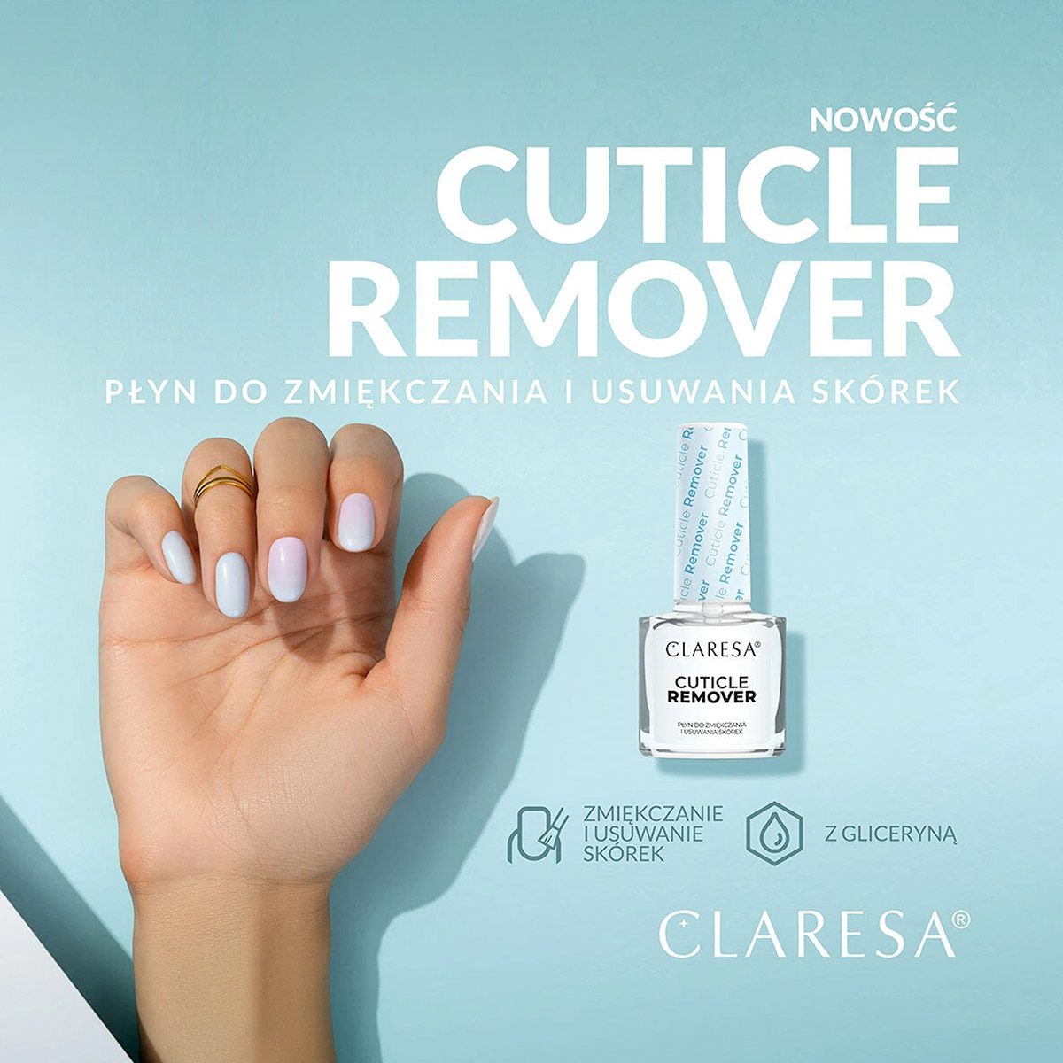 Claresa Cuticle Remover kynsinauhojen pehmittäjä 5 g Claresa Cuticle Remover kynsinauhojen pehmittäjä 5 g