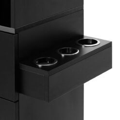 Kampaamokaappi TOTEM BLACK Kampaamokaappi TOTEM BLACK