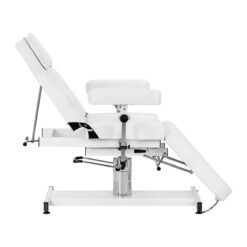 Hydraulinen hoitotuoli Sillon A 210DH kehto-ominaisuudella, valkoinen Hydraulinen hoitotuoli Sillon A 210DH kehto-ominaisuudella, valkoinen