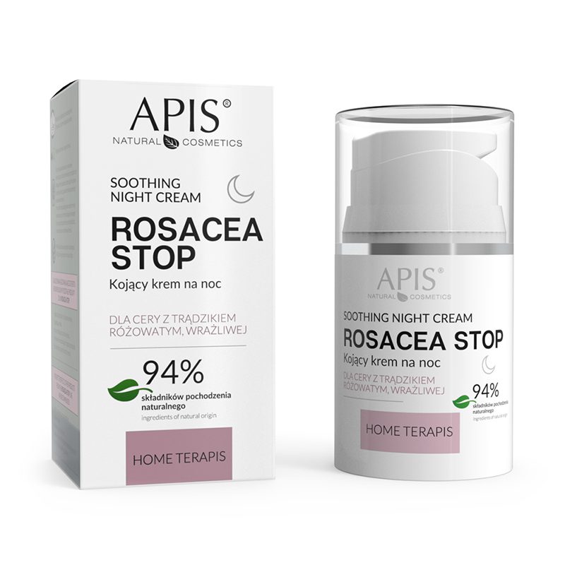 Apis Rosacea-Stop Home Terapia Rauhoittava yövoide, 50 ml Apis Rosacea-Stop Home Terapia Rauhoittava yövoide, 50 ml
