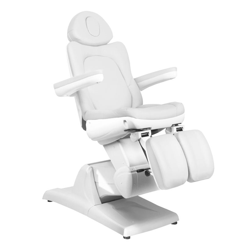 Hoitotuoli, sähköinen AZZURRO 870S PEDI, 3 moottoria, valkoinen Hoitotuoli, sähköinen AZZURRO 870S PEDI, 3 moottoria, valkoinen