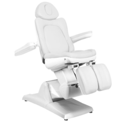 Hoitotuoli, sähköinen AZZURRO 870S PEDI, 3 moottoria, valkoinen Hoitotuoli, sähköinen AZZURRO 870S PEDI, 3 moottoria, valkoinen
