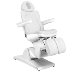 Hoitotuoli, sähköinen AZZURRO 870S PEDI, 3 moottoria, valkoinen Hoitotuoli, sähköinen AZZURRO 870S PEDI, 3 moottoria, valkoinen