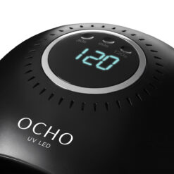 OCHO NAILS 8 LED kynsiuuni 84W musta OCHO NAILS 8 LED kynsiuuni 84W musta