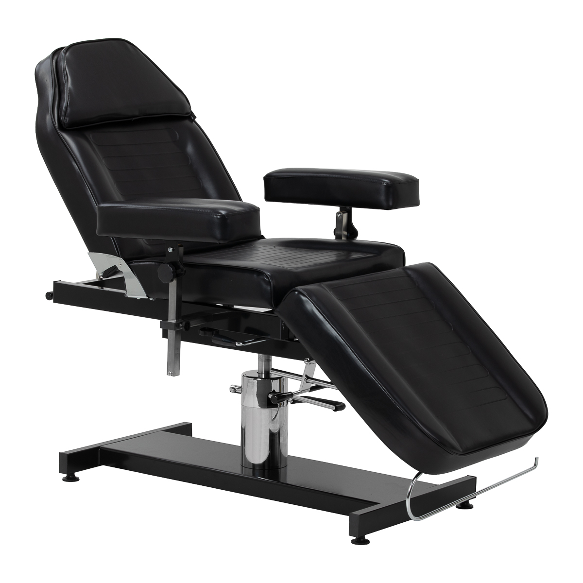 Pro Ink 210DH hydraulinen tatuointituoli keinutoiminnolla, musta Pro Ink 210DH hydraulinen tatuointituoli keinutoiminnolla, musta