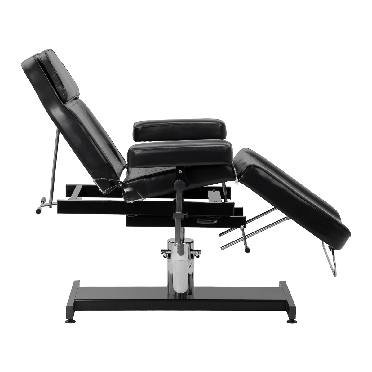 Pro Ink 210DH hydraulinen tatuointituoli keinutoiminnolla, musta Pro Ink 210DH hydraulinen tatuointituoli keinutoiminnolla, musta