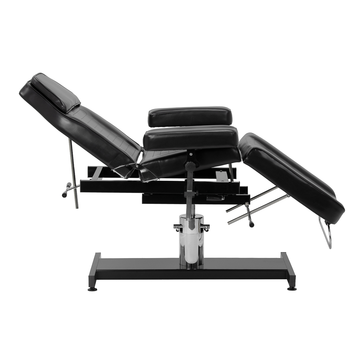 Pro Ink 210DH hydraulinen tatuointituoli keinutoiminnolla, musta Pro Ink 210DH hydraulinen tatuointituoli keinutoiminnolla, musta