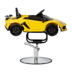 Lamborghini lasten kampaamotuoli, keltainen Lamborghini lasten kampaamotuoli, keltainen