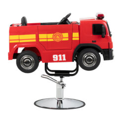 Fire Truck lasten kampaamotuoli, punainen Fire Truck lasten kampaamotuoli, punainen