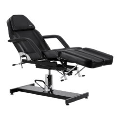 Sillon 210 hydraulinen jalkahoitotuoli keinutoiminnolla ja kaksiosaisella jalkatuella, musta Sillon 210 hydraulinen jalkahoitotuoli keinutoiminnolla ja kaksiosaisella jalkatuella, musta