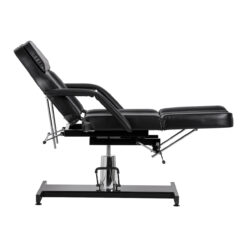 Sillon 210 hydraulinen jalkahoitotuoli keinutoiminnolla ja kaksiosaisella jalkatuella, musta Sillon 210 hydraulinen jalkahoitotuoli keinutoiminnolla ja kaksiosaisella jalkatuella, musta