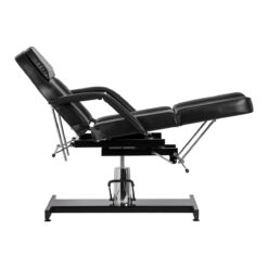 Sillon 210 hydraulinen jalkahoitotuoli keinutoiminnolla ja kaksiosaisella jalkatuella, musta Sillon 210 hydraulinen jalkahoitotuoli keinutoiminnolla ja kaksiosaisella jalkatuella, musta