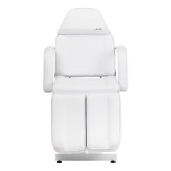 Sillon 210 hydraulinen jalkahoitotuoli keinutoiminnolla ja kaksiosaisella jalkatuella, valkoinen Sillon 210 hydraulinen jalkahoitotuoli keinutoiminnolla ja kaksiosaisella jalkatuella, valkoinen