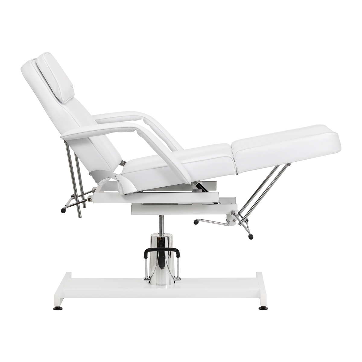 Sillon 210 hydraulinen hoitotuoli keinutoiminnolla, valkoinen Sillon 210 hydraulinen hoitotuoli keinutoiminnolla, valkoinen