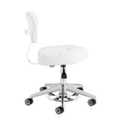 Azzurro 156-F työtuoli Bump-Up-korkeudensäädöllä, valkoinen Azzurro 156-F työtuoli Bump-Up-korkeudensäädöllä, valkoinen