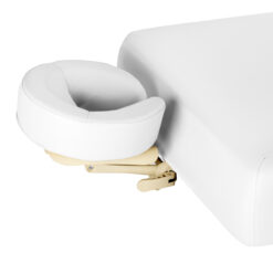 Sillon Siesta sähköinen SPA-hoitopöytä, valkoinen, vaalea puujalusta Sillon Siesta sähköinen SPA-hoitopöytä, valkoinen, vaalea puujalusta