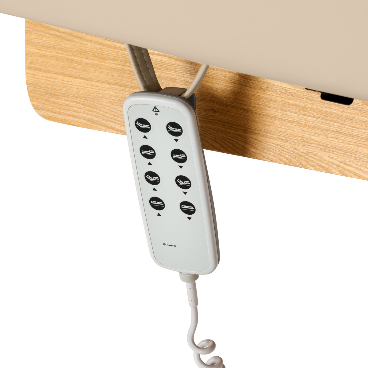 Sillon Siesta sähköinen SPA-hoitopöytä, beige, vaalea puujalusta Sillon Siesta sähköinen SPA-hoitopöytä, beige, vaalea puujalusta