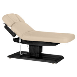 Sillon Relax sähköinen SPA-hoitopöytä, beige, musta puujalusta Sillon Relax sähköinen SPA-hoitopöytä, beige, musta puujalusta