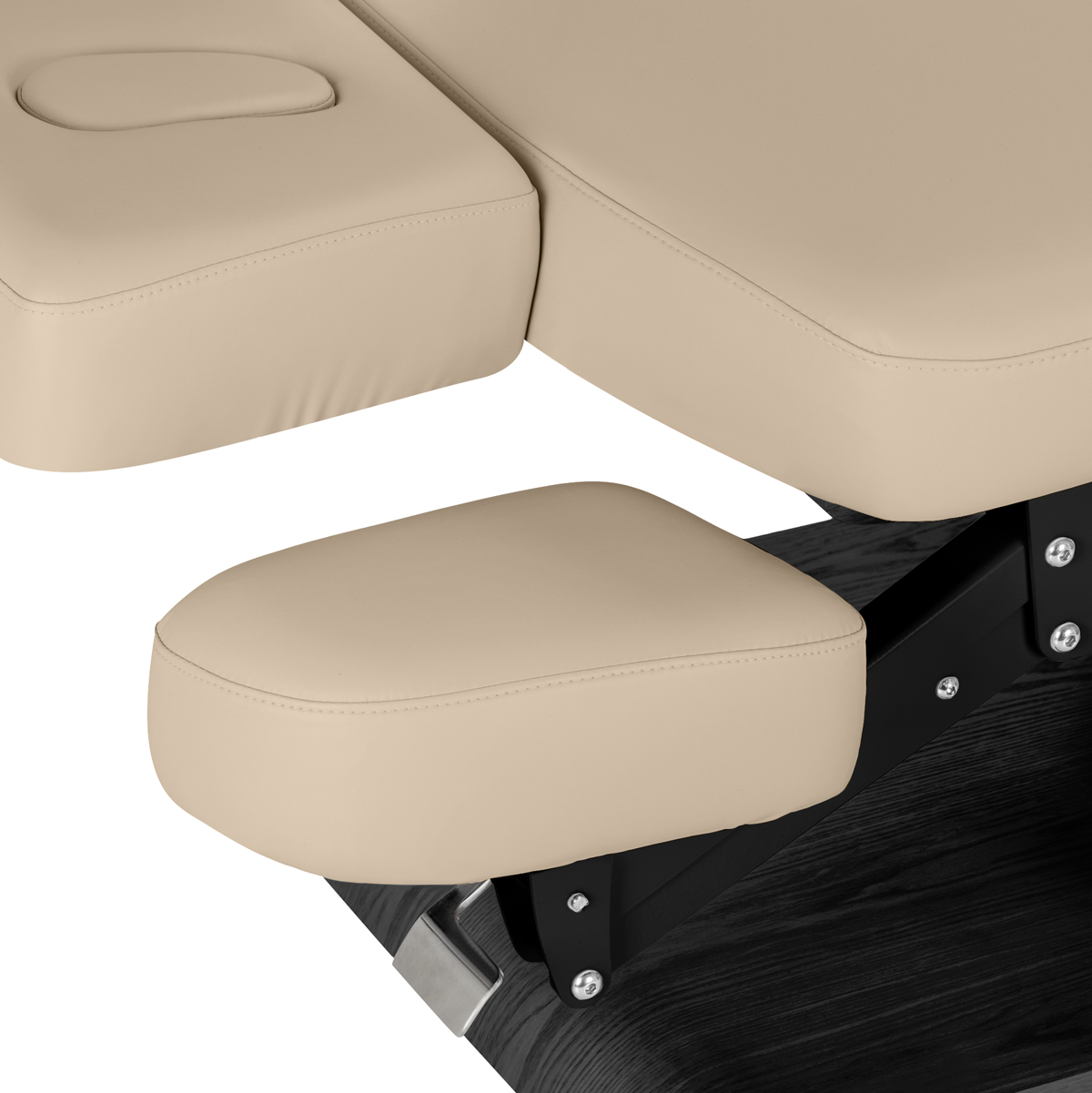Sillon Relax sähköinen SPA-hoitopöytä, beige, musta puujalusta Sillon Relax sähköinen SPA-hoitopöytä, beige, musta puujalusta