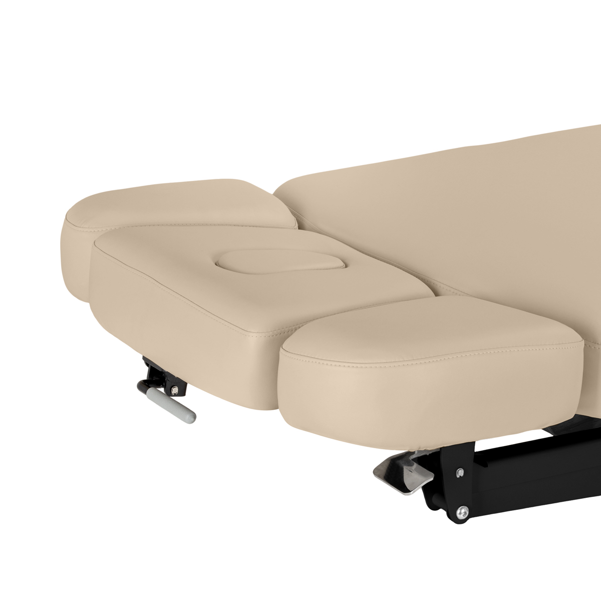 Sillon Relax sähköinen SPA-hoitopöytä, beige, musta puujalusta Sillon Relax sähköinen SPA-hoitopöytä, beige, musta puujalusta